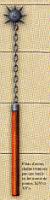 Fleau d'arme cloute